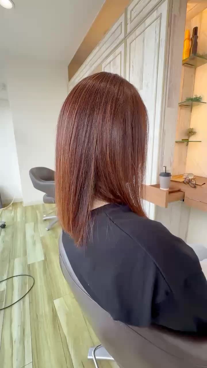 ツヤサラサラのストレートヘアに仕上げるには?美容室でできること